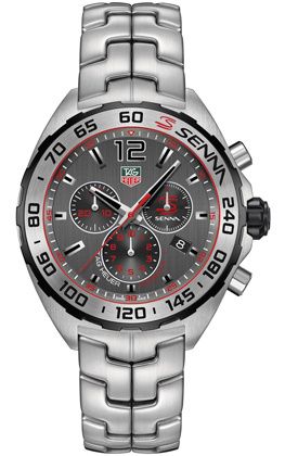 TAG Heuer Formula 1 Chronograph Quartz Paslanmaz Çelik / Senna 43mm, referans CAZ1012.BA0883