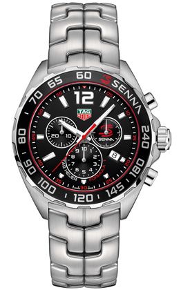 TAG Heuer Formula 1 Chronograph Quartz Paslanmaz Çelik / Senna 43mm, referans CAZ1015.BA0883