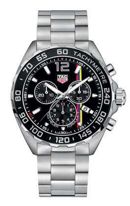 TAG Heuer Formula 1 Chronograph Quartz Paslanmaz Çelik / James Hunt 43mm, referans CAZ1017.BA0842