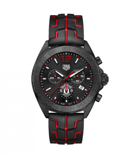 TAG Heuer Formula 1 Chronograph Quartz 43 Paslanmaz Çelik / Manchester United, referans CAZ101J.FT8027