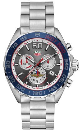 TAG Heuer Formula 1 Chronograph Quartz Paslanmaz Çelik / Indy 500 43mm, referans CAZ101L.BA0842