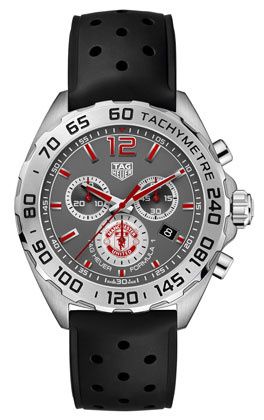 TAG Heuer Formula 1 Chronograph Quartz Paslanmaz Çelik /Manchester United 43mm, referans CAZ101M.FT8024