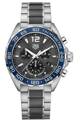 TAG Heuer Formula 1 Chronograph Quartz Paslanmaz Çelik / Signet 43mm, referans CAZ101R.BA0843