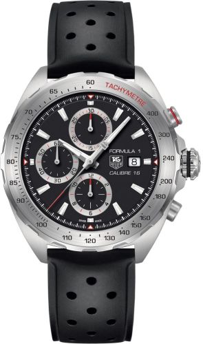 TAG Heuer Formula 1 Calibre 16 44 Paslanmaz Çelik / Siyah / Kauçuk, referans CAZ2010.FT8024