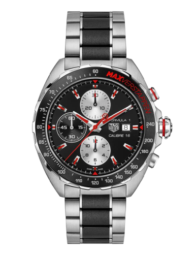 TAG Heuer Formula 1 Calibre 16 44 Paslanmaz Çelik / Max Verstappen 2019 / Bilezik, referans CAZ2018.BA0970