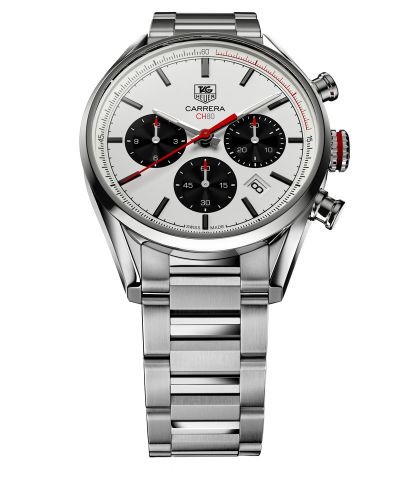 TAG Heuer Carrera CH80 Paslanmaz Çelik / Gümüş / Bilezik, referans CBA2111.BA0723