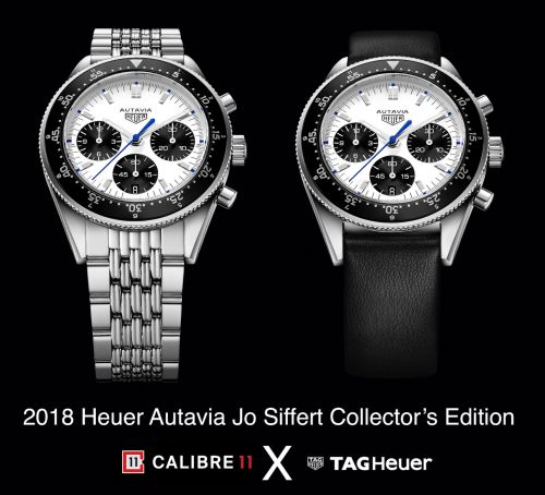 Autavia Heuer 02 Paslanmaz Çelik / Panda / Bilezik / Jo Siffert