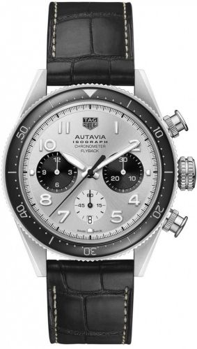 TAG Heuer Autavia Heuer 02 Isograph Paslanmaz Çelik / Panda  / Kayış 42mm, referans CBE5114.FC8279