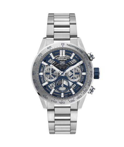 TAG Heuer Carrera Calibre Heuer 02 43 Paslanmaz Çelik / İskelet / Japan, referans CBG2019.BA0662