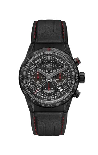 TAG Heuer Carrera Calibre Heuer 02 43 PVD / Carbon / İskelet / DBS Edition, referans CBG2080.FT6165