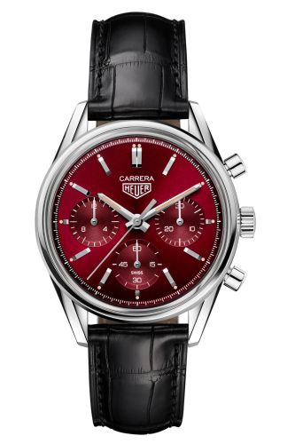 TAG Heuer Carrera Calibre Heuer 02 Kırmızı 39mm, referans CBK221G.FC6479