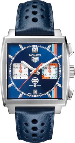 TAG Heuer Monaco Calibre Heuer 02 Paslanmaz Çelik / Gulf, referans CBL2115.FC6494