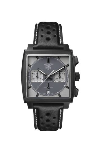 TAG Heuer Monaco Calibre Heuer 02 Titanyum DLC / Gri, referans CBL2181.FC6515