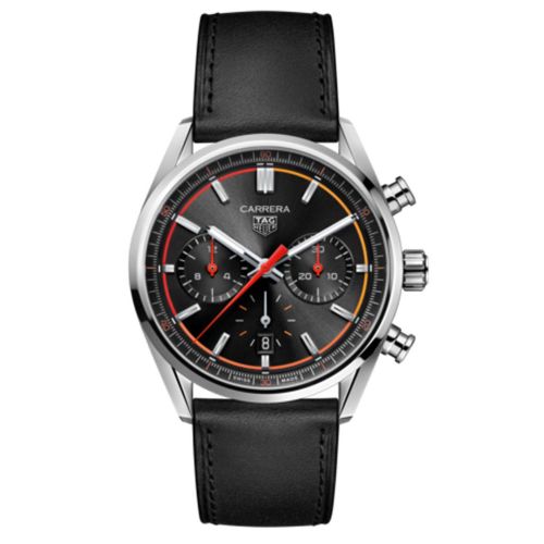 TAG Heuer Carrera Calibre Heuer 02 42 Paslanmaz Çelik / Siyah, referans CBN201C.FC6542