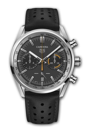 TAG Heuer Carrera Calibre Heuer 02 42 Paslanmaz Çelik / CronotemVs Collectors, referans CBN201G.FC6520