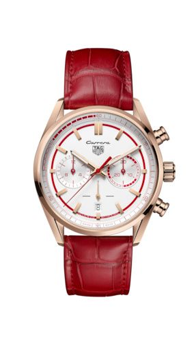 TAG Heuer Carrera x Porsche RS 2.7 Pembe Altın, referans CBN2045.FC8316