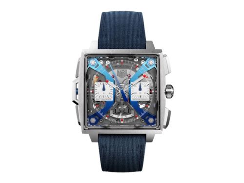 TAG Heuer Monaco Split-Seconds Chronograph Original Mavi, referans CBW2182.FC8339