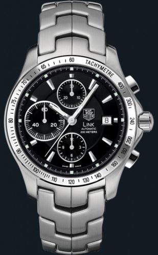Link Automatic Chronograph Paslanmaz Çelik / Siyah