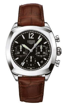TAG Heuer Monza Chronograph Paslanmaz Çelik / Siyah, referans CR2110.FC6162