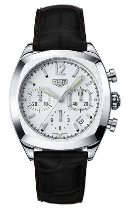 TAG Heuer Monza Chronograph Paslanmaz Çelik / Gümüş, referans CR2111.FC6161
