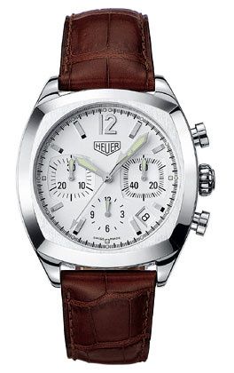 TAG Heuer Monza Chronograph Paslanmaz Çelik / Gümüş, referans CR2111.FC6162