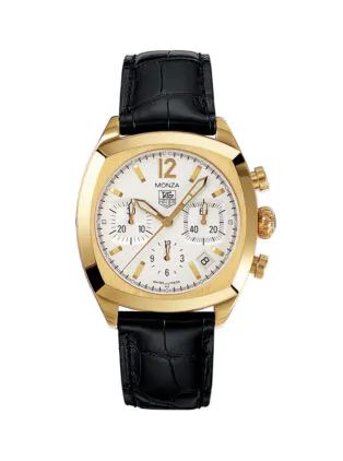 TAG Heuer Monza Sarı Altın / Gümüş, referans CR514A.FC8145