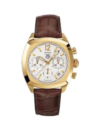 TAG Heuer Monza Sarı Altın / Gümüş, referans CR514A.FC8146