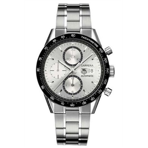 TAG Heuer Carrera Calibre 16 41 Paslanmaz Çelik / Gümüş / Bilezik, referans CV2017.BA0786