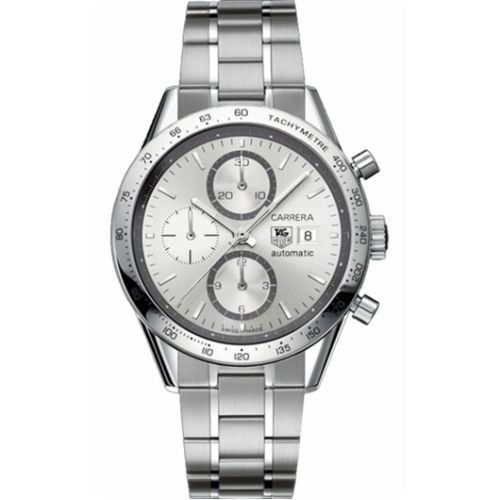 TAG Heuer Carrera Calibre 16 41 Paslanmaz Çelik / Gümüş / Bilezik, referans CV2017.BA0794