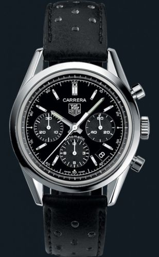 TAG Heuer TAG Heuer Carrera Automatic Chronograph Paslanmaz Çelik / Siyah, referans CV2111.FC6182