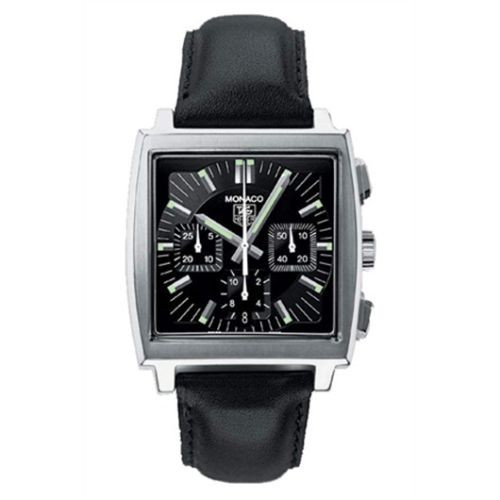 TAG Heuer Monaco Calibre 17 Paslanmaz Çelik / Siyah, referans CW2111.FC6171