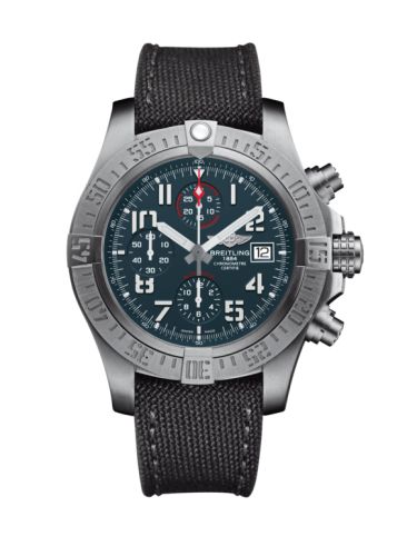 Breitling Avenger Bandit Titanium / Titanium Gray / White Hands / Military / Pin 45mm, reference E13383101M2W1