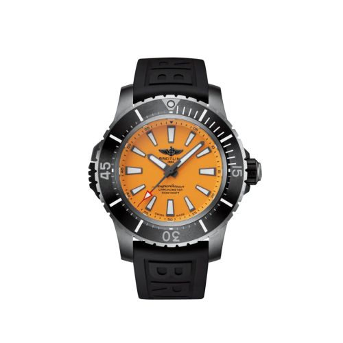 Breitling Superocean II 48 Titanyum / Sarı / Kauçuk / Pin, referans E17369241I1S1