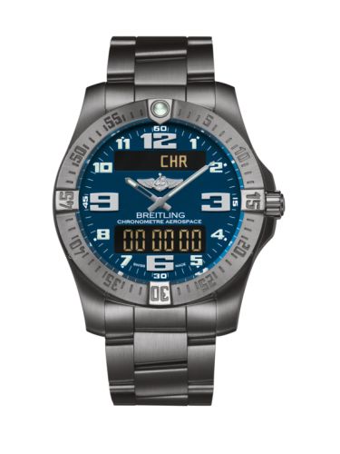 Aerospace Evo Titanyum / Mavi / Bilezik 43 mm