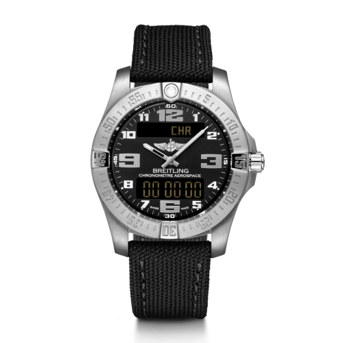 Aerospace Evo Titanyum / Siyah / Military / Pin 43 mm