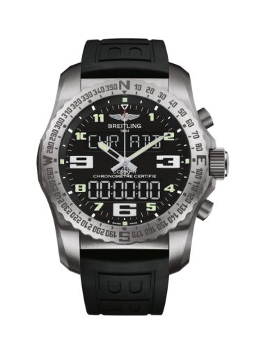 Cockpit B50 Titanyum / Siyah / Kauçuk / Folding 46 mm