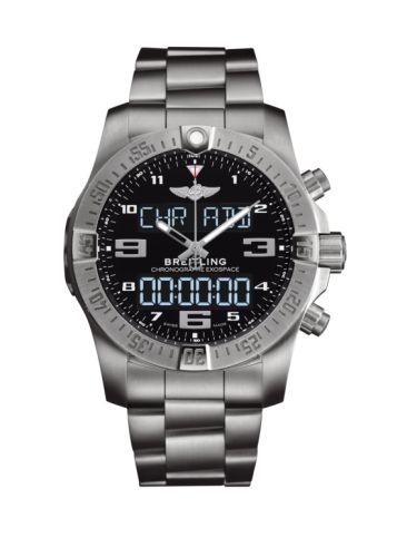 B55 Exospace Titanyum / Siyah / Bilezik 46 mm