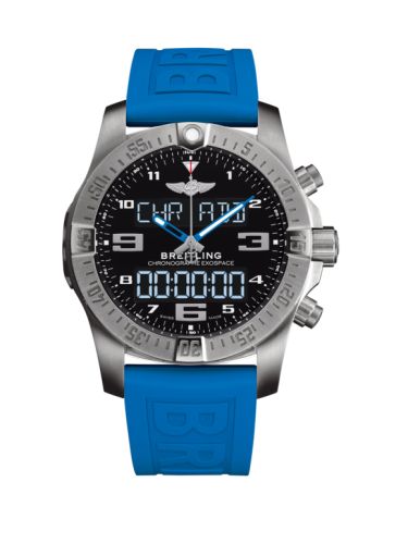 B55 Exospace Titanyum / Siyah / TwinPro Mavi / Folding 46 mm