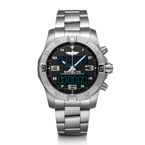 B55 Exospace Titanyum / Siyah / Bilezik 46 mm