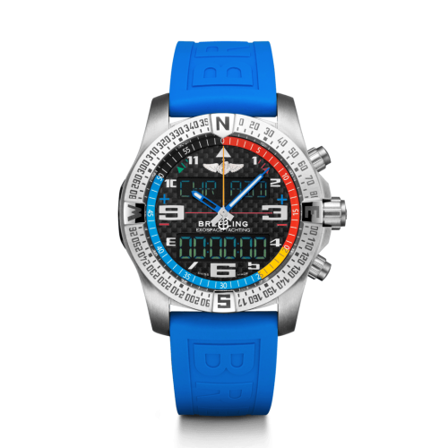 B55 Exospace Yachting  Titanyum / Carbon / TwinPro Mavi / Folding 46 mm