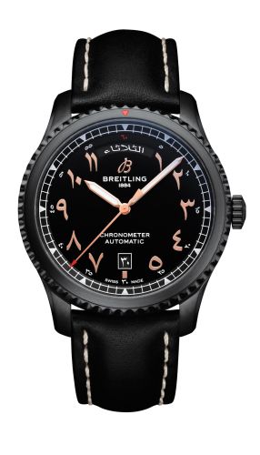 Breitling Aviator 8 Automatic Day &amp; Date 41 Siyahsteel /  Etihad, reference M45330