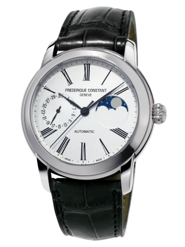 Classic Moonphase Manufacture Paslanmaz Çelik / Gümüş 42 mm