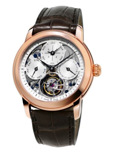 Classic Tourbillon Perpetual Calendar Manufacture / Gümüş / İskelet