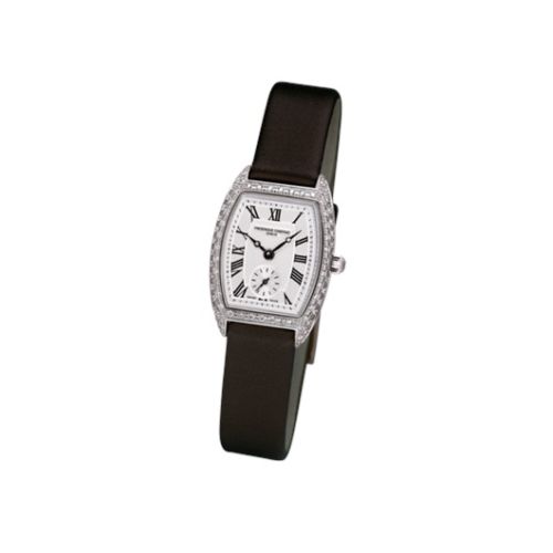 Art Deco Tonneau Small Second Paslanmaz Çelik - Elmas / Gümüş