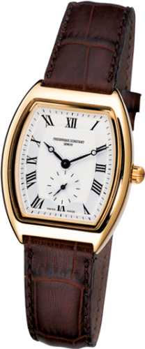 Frederique Constant Art Deco Tonneau Small Second Sarı Altın / Gümüş, referans FC-235M3T25