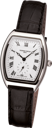 Frederique Constant Art Deco Tonneau Small Second Paslanmaz Çelik / Gümüş, referans FC-235M3T26