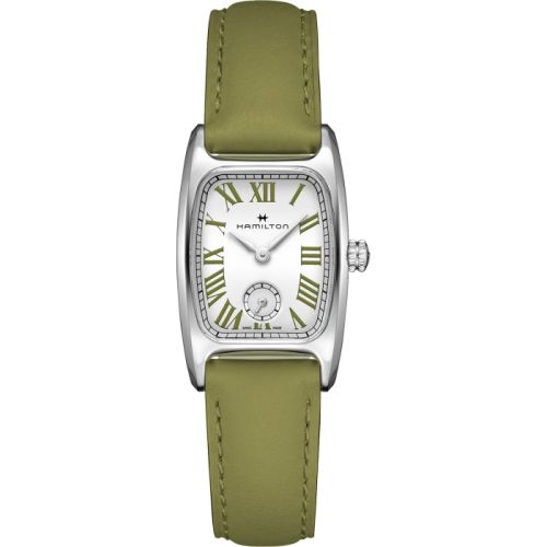 Boulton Quartz Small Second Medium Paslanmaz Çelik / Macaron - Pistacchio