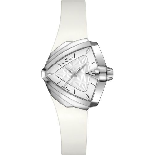 Ventura S Quartz 34.5 Paslanmaz Çelik / Beyaz 3D
