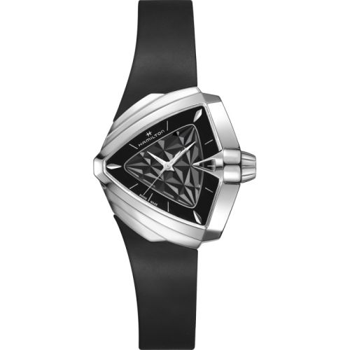 Ventura S Quartz 34.5 Paslanmaz Çelik / Siyah 3D
