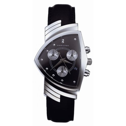 Ventura Chrono Quartz 32.3 Paslanmaz Çelik / Siyah